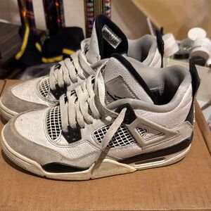 Jordan Kids Shoes in White and Black